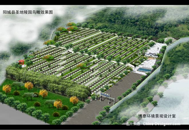 《圣地陵园》-设计师:王煜栋.设计师家园-博太园林设计-#中国建筑与室