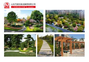 淄博凯创园林承接山东巧媳妇食品集团园林景观设计