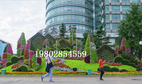 仿真材质雕塑造型与园林绿雕设计安装的艺术融合