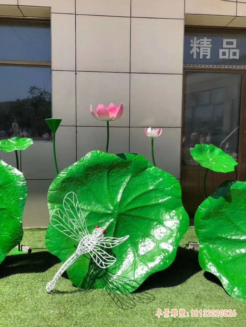 园林不锈钢荷花景观雕塑校园雕塑 南平金属荷花雕塑生产厂家